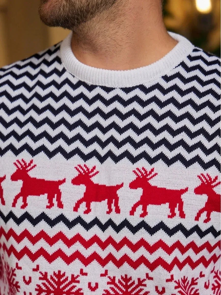 Fashion European And American Sweater New Couple Outfit - Bellarte Enchanté Fashion European And American Sweater New Couple Outfit